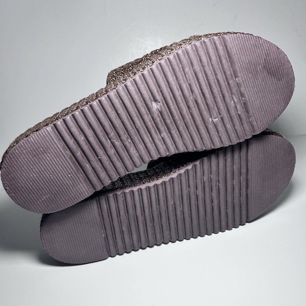 Y2K Matisse Montego By Anthropologie Brown Platform Slides Women's 7M - Picture 4 of 6